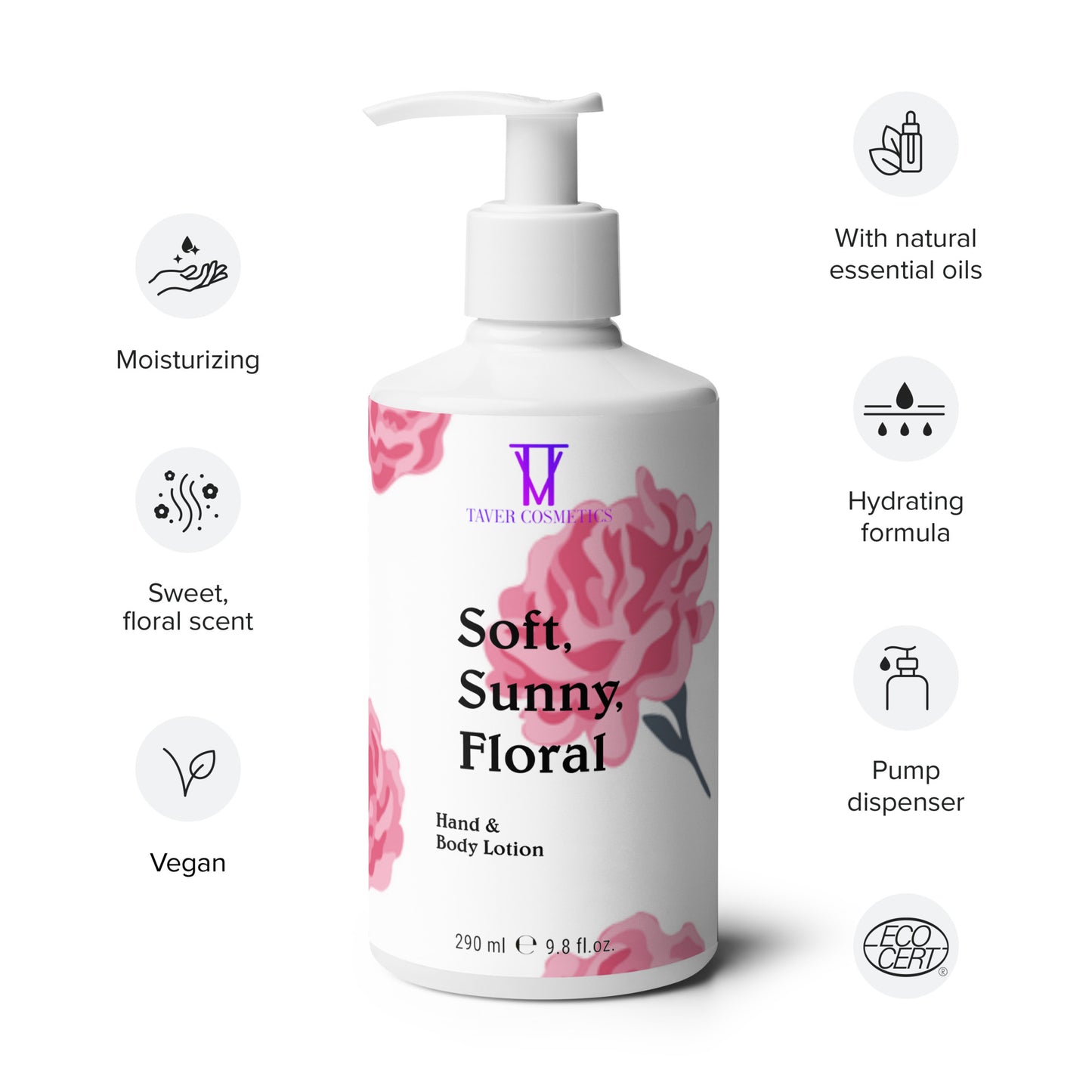 Soft, Sunny, Floral Hand & Body Lotion